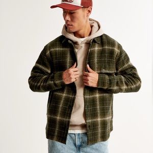 Abercrombie Mens Heavyweight Flannel